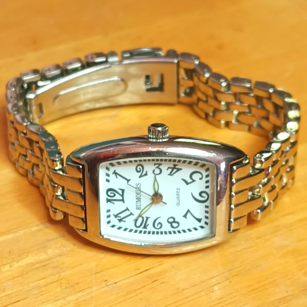 X Rumours Men's Stainless Steel case and bracelet 3 Hand Movement